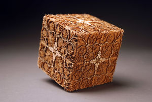 Engraved Pattern Cube